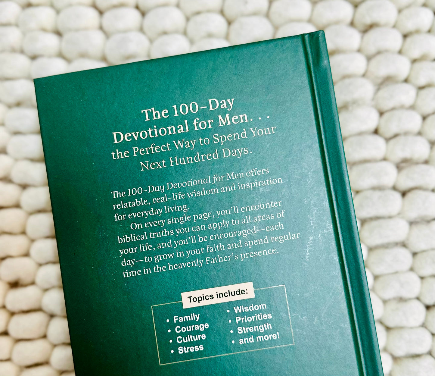 100 day devotional for men