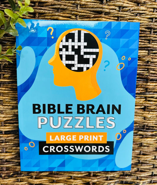 Bible Brain Puzzles Large Print